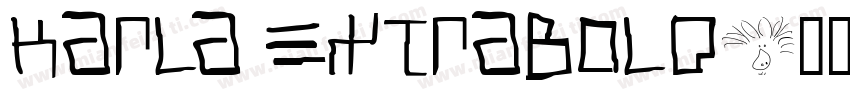 karla extrabold字体转换